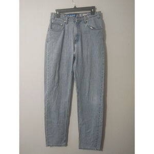 Men's Vintage 1996 Levi's SilverTab Relaxed Light Blue Jeans W32 L36 *see photos